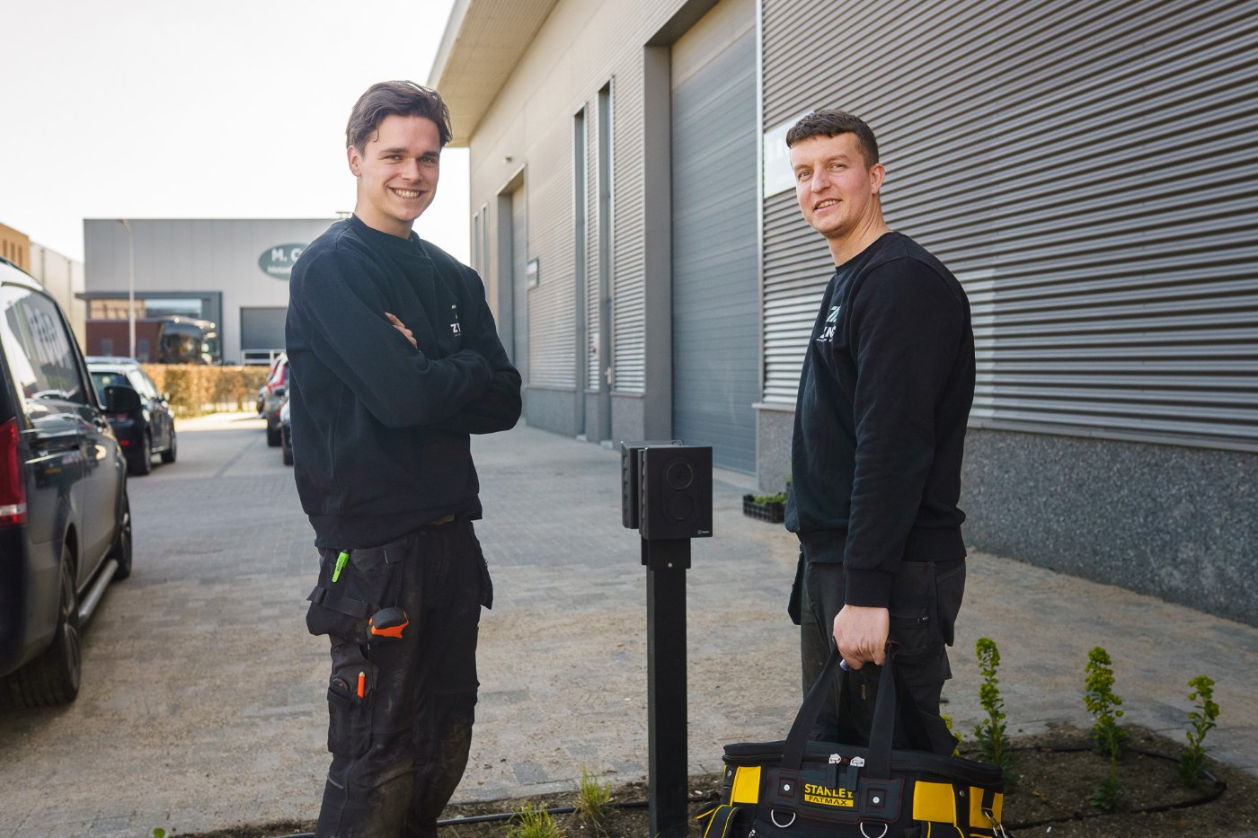 Installatieteam van ZYNC