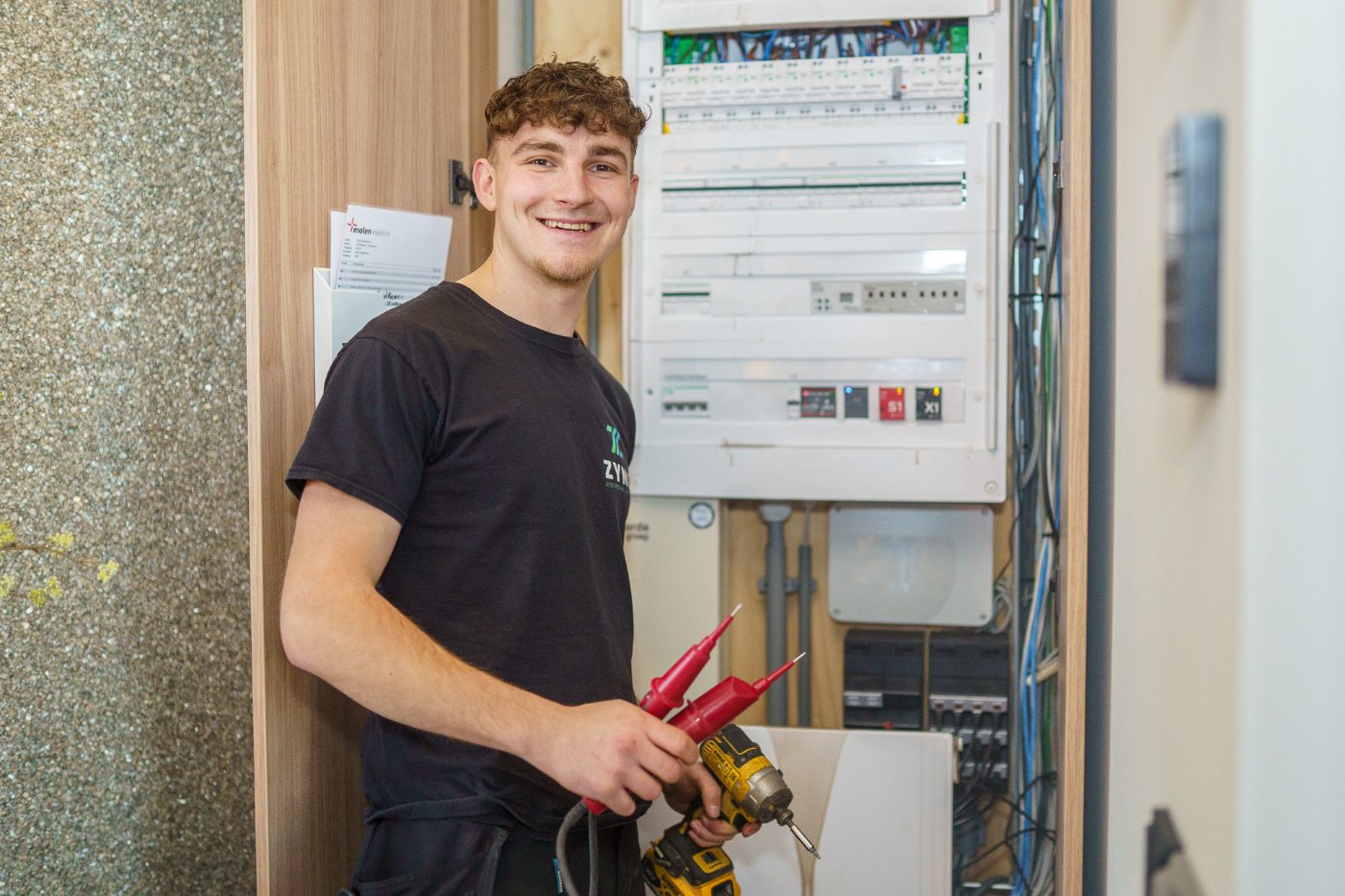 Installatie laadpunt door ZYNC